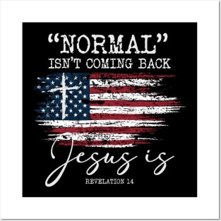 Normal Isn't Coming Back Hoodie Posters and Art